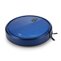 Robot Vacuum and Mop Combo, 2 in 1 Robot Mop and Vacuum, Robotic Vacuum Cleaner with Wifi/App, 2000Pa Suction, 230ML Water Tank, Self-Charging, Slim, Ideal for Hard Floor, Low Pile Carpet, Pet Hair — Studio Shot